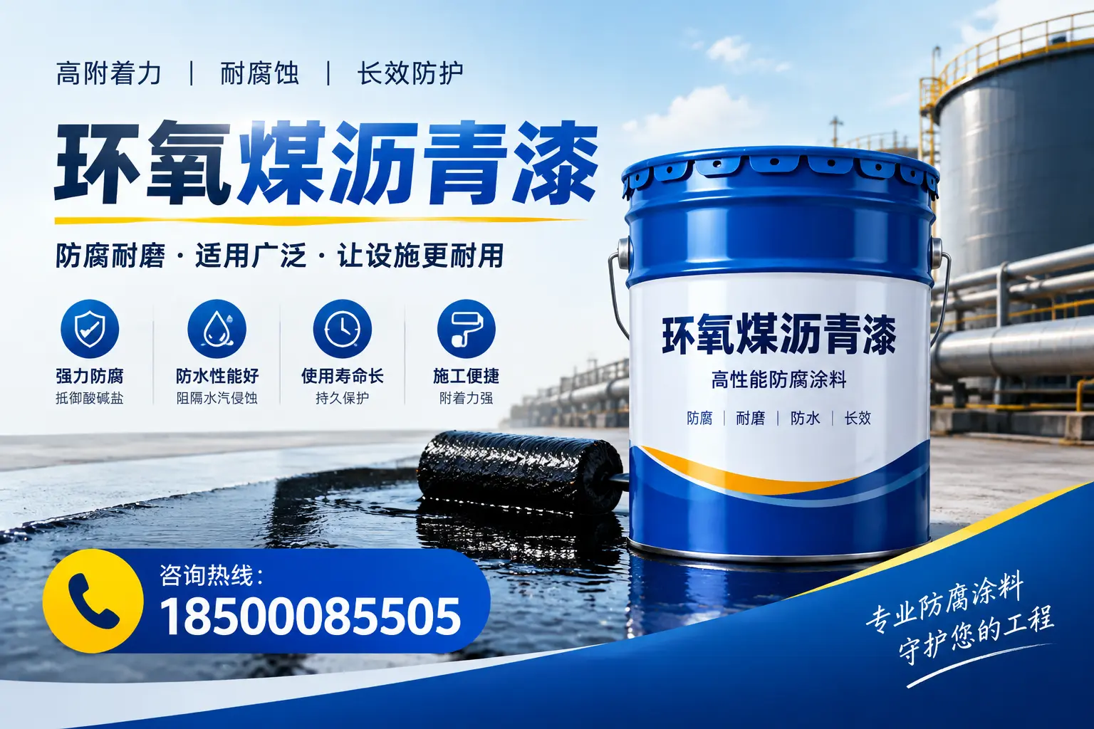 环氧煤沥青漆与其他涂料的对比分析，助力阿拉尔企业决策